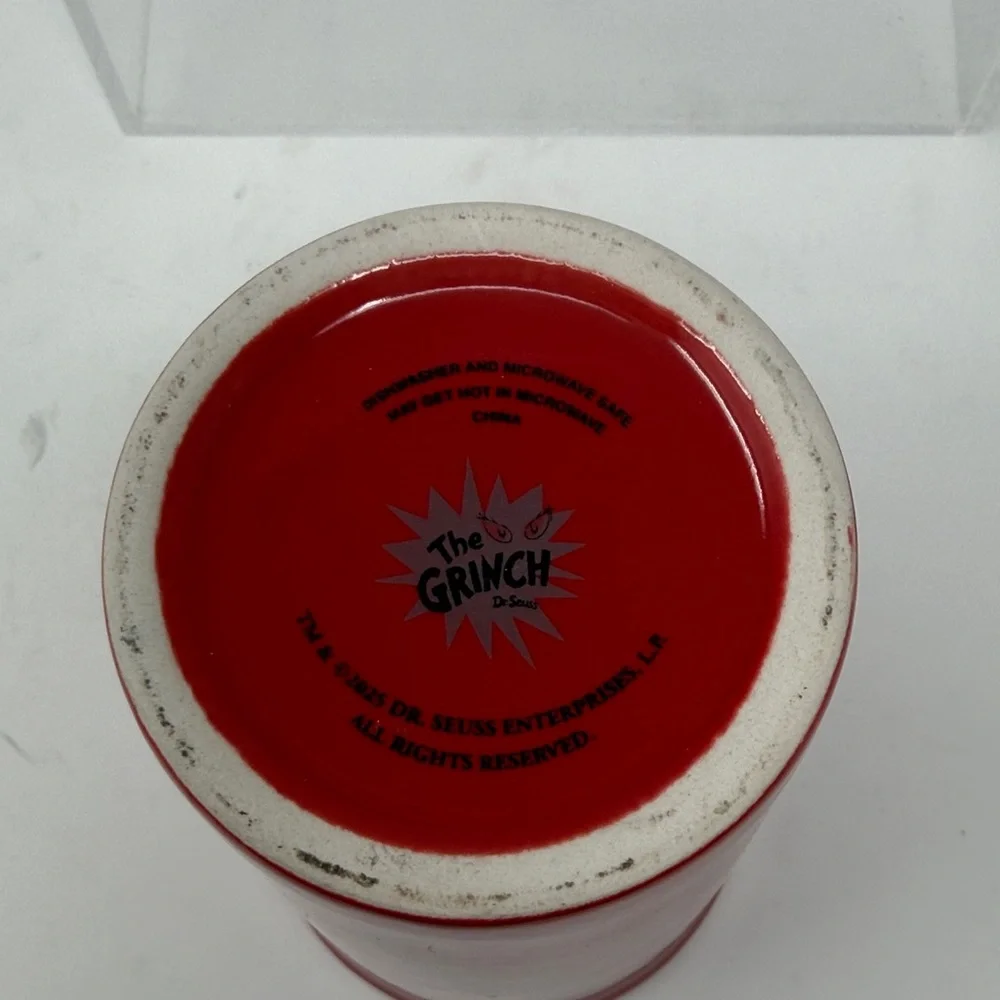 Dr. Seuss Red and Green Grinch Tumbler